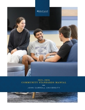 Cover of the Community Standards Manual 2025-2026