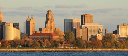 Skyline of Buffalo, NY