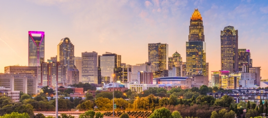 Skyline of Charlotte, NC