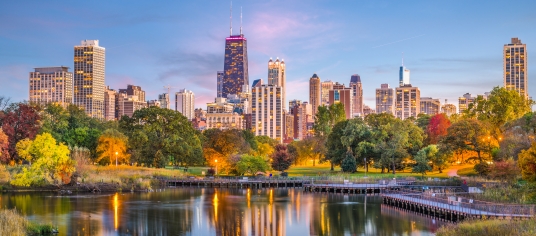 Skyline of Chicago, IL